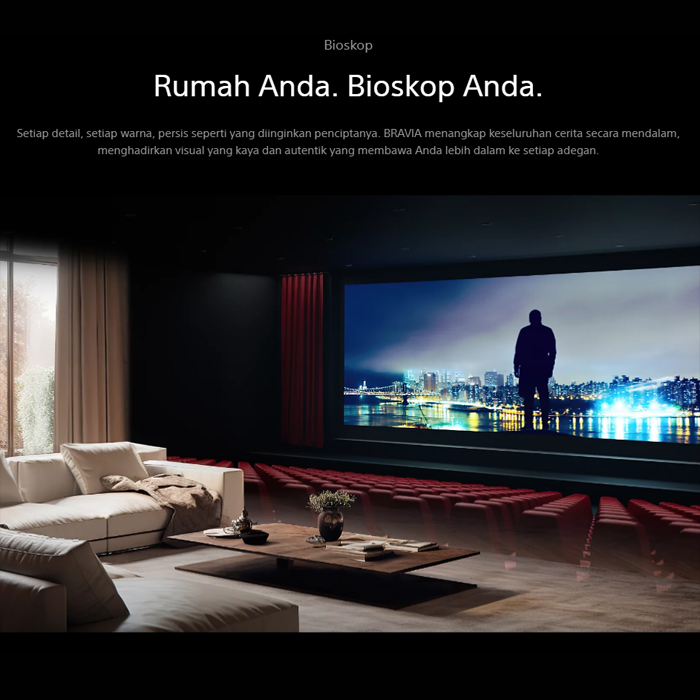 Sony Smart Google TV BRAVIA 8 II QD-OLED 4K Ultra HD 55 Inch - K-55XR80M2